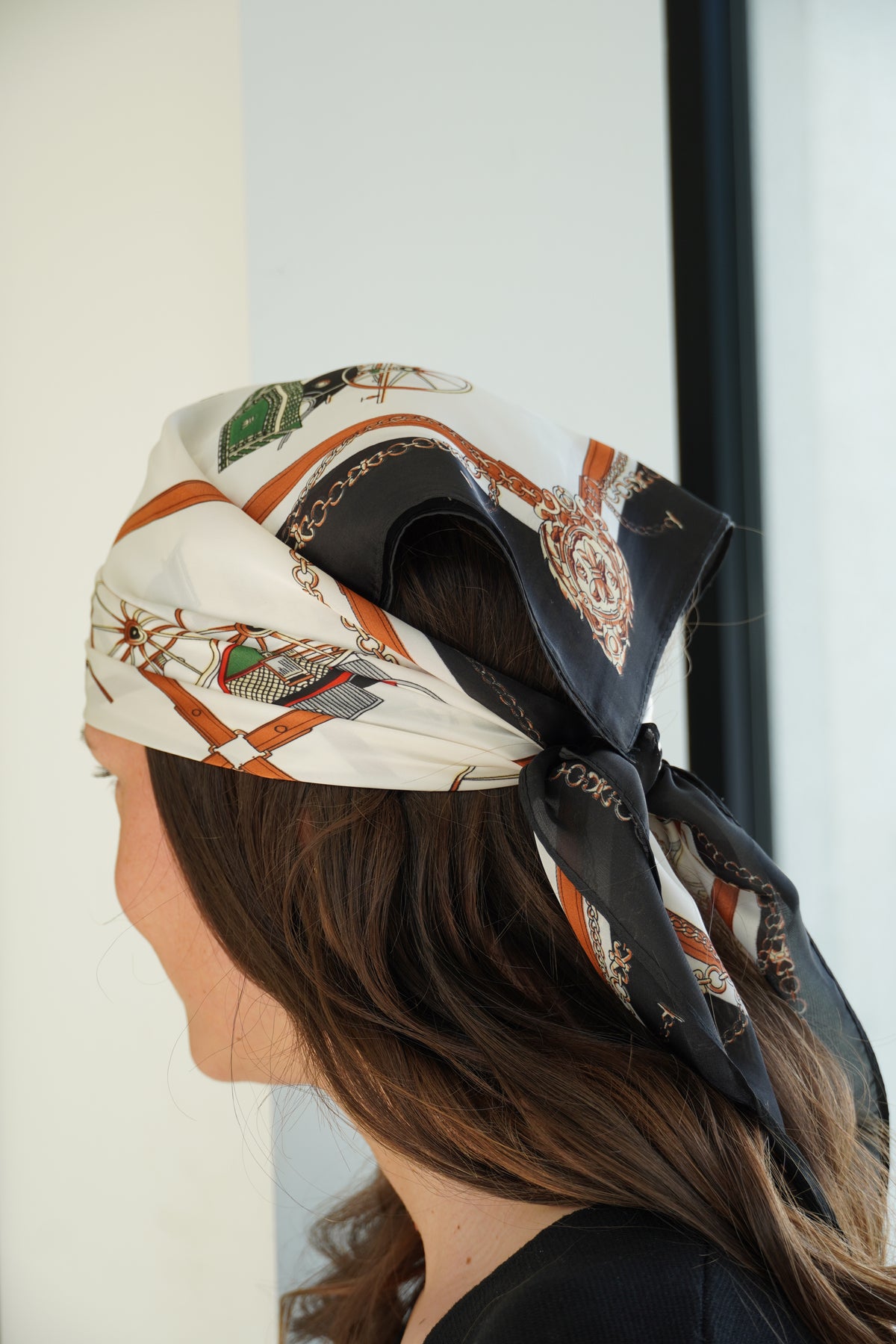 carré de soie foulard | ref 0023