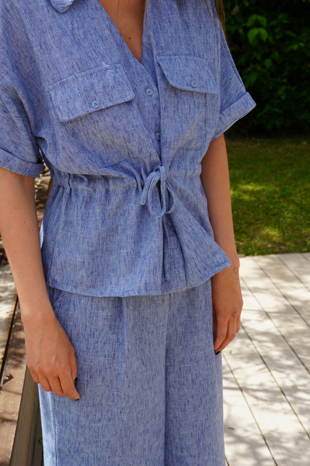 ensemble bleu chiné ref | 0026