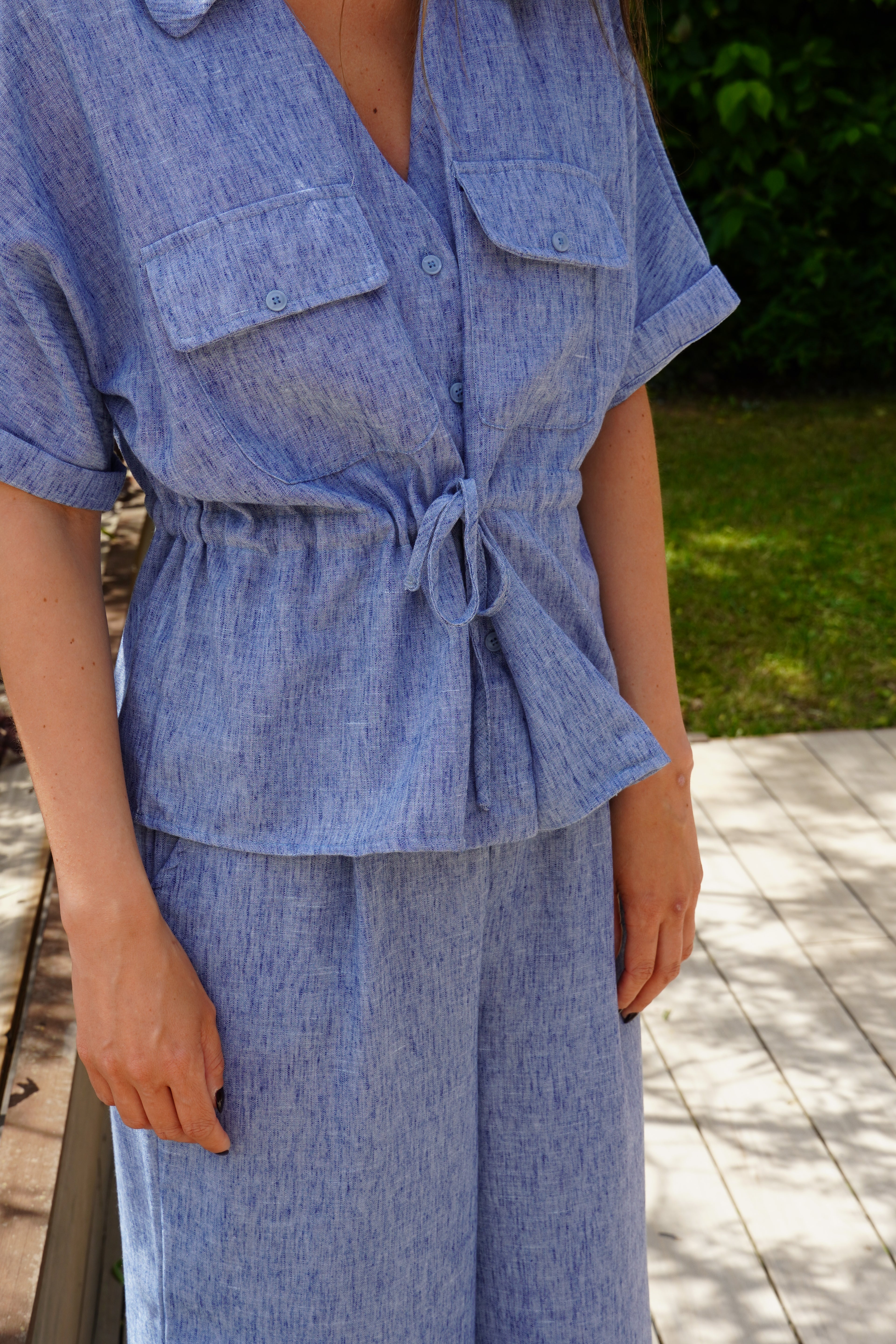 ensemble bleu chiné ref | 0026