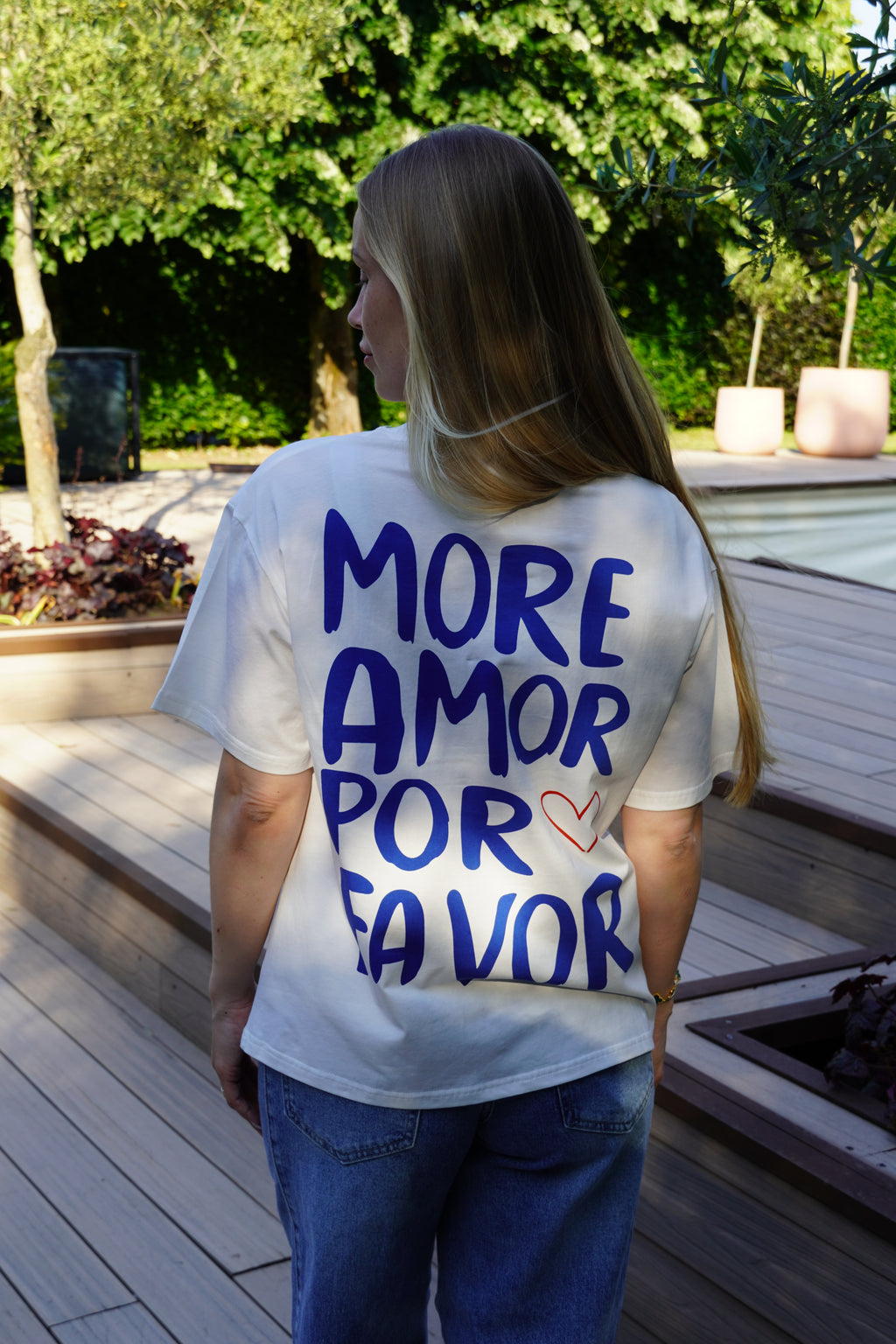T-SHIRT amor bleu REF | 0036