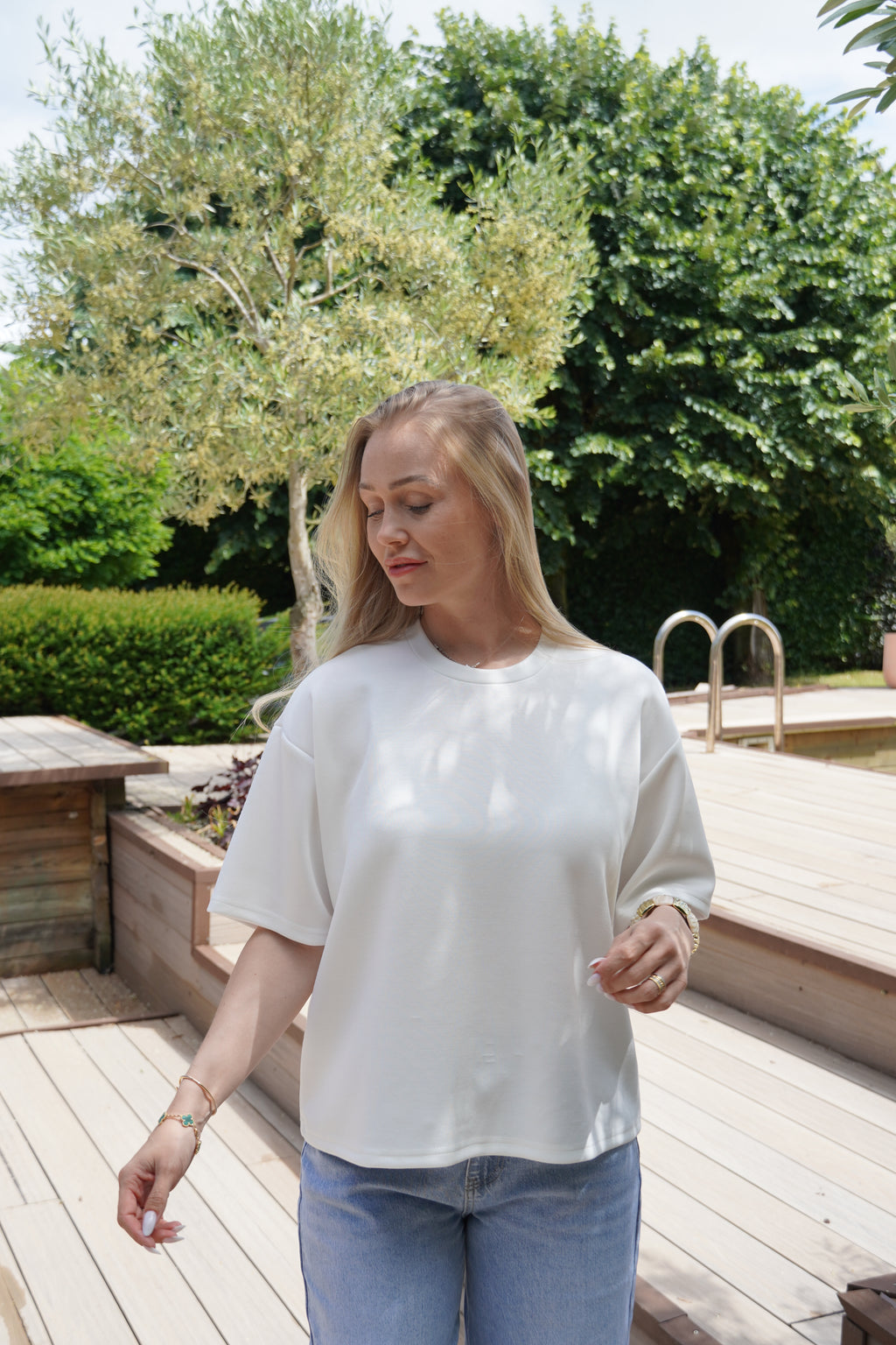 T-SHIRT basic blanc REF | 0038