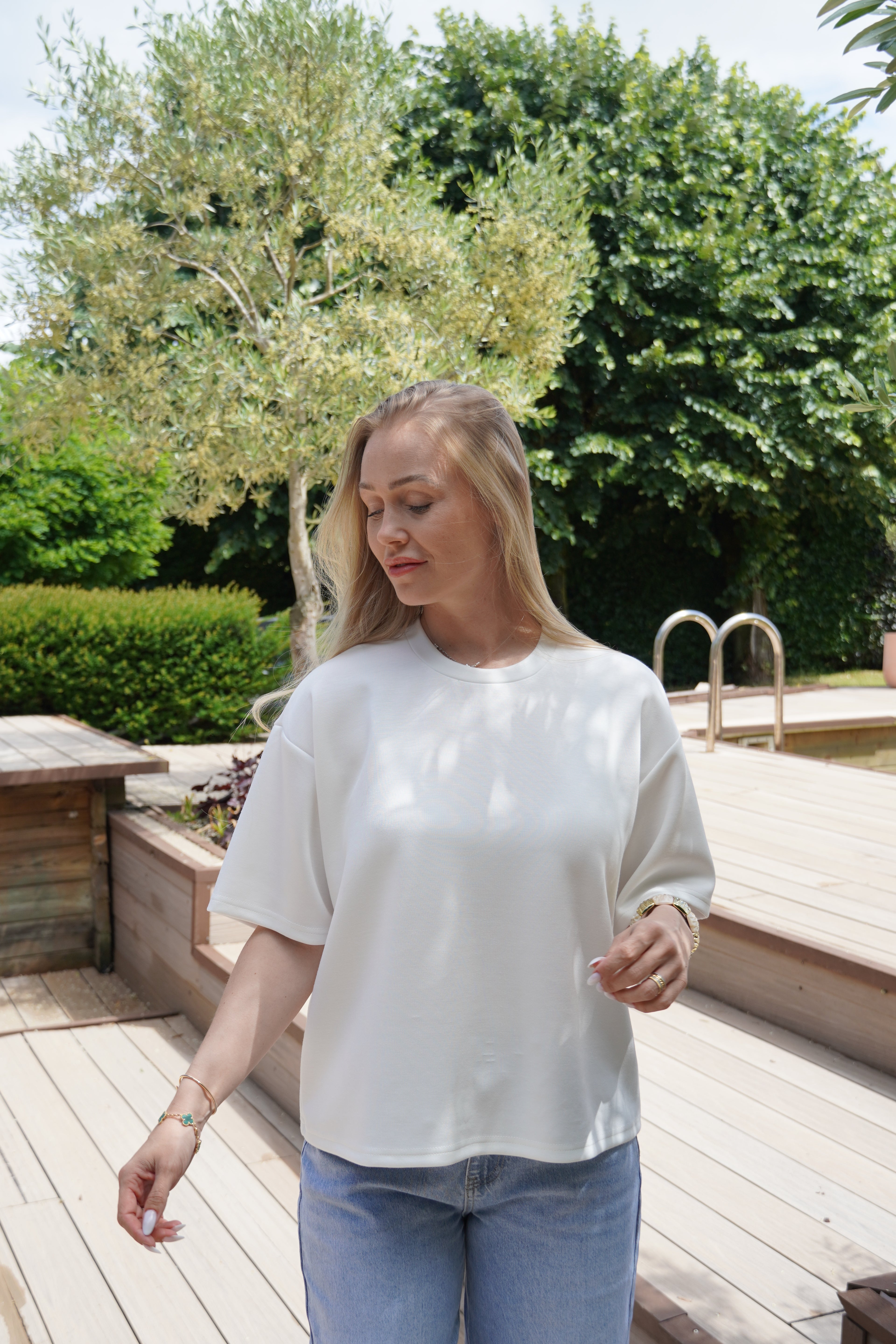 T-SHIRT basic blanc REF | 0038