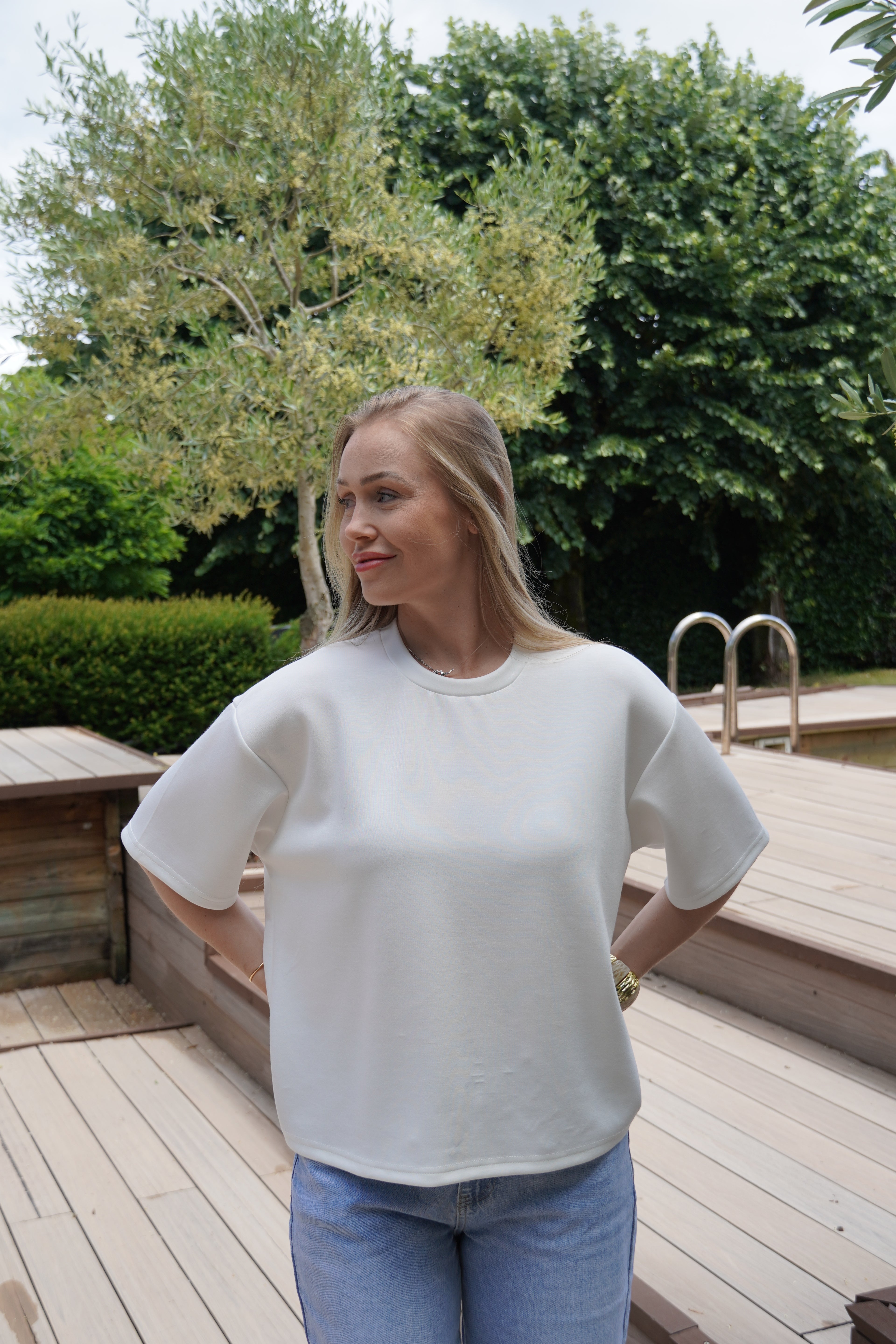 T-SHIRT basic blanc REF | 0038