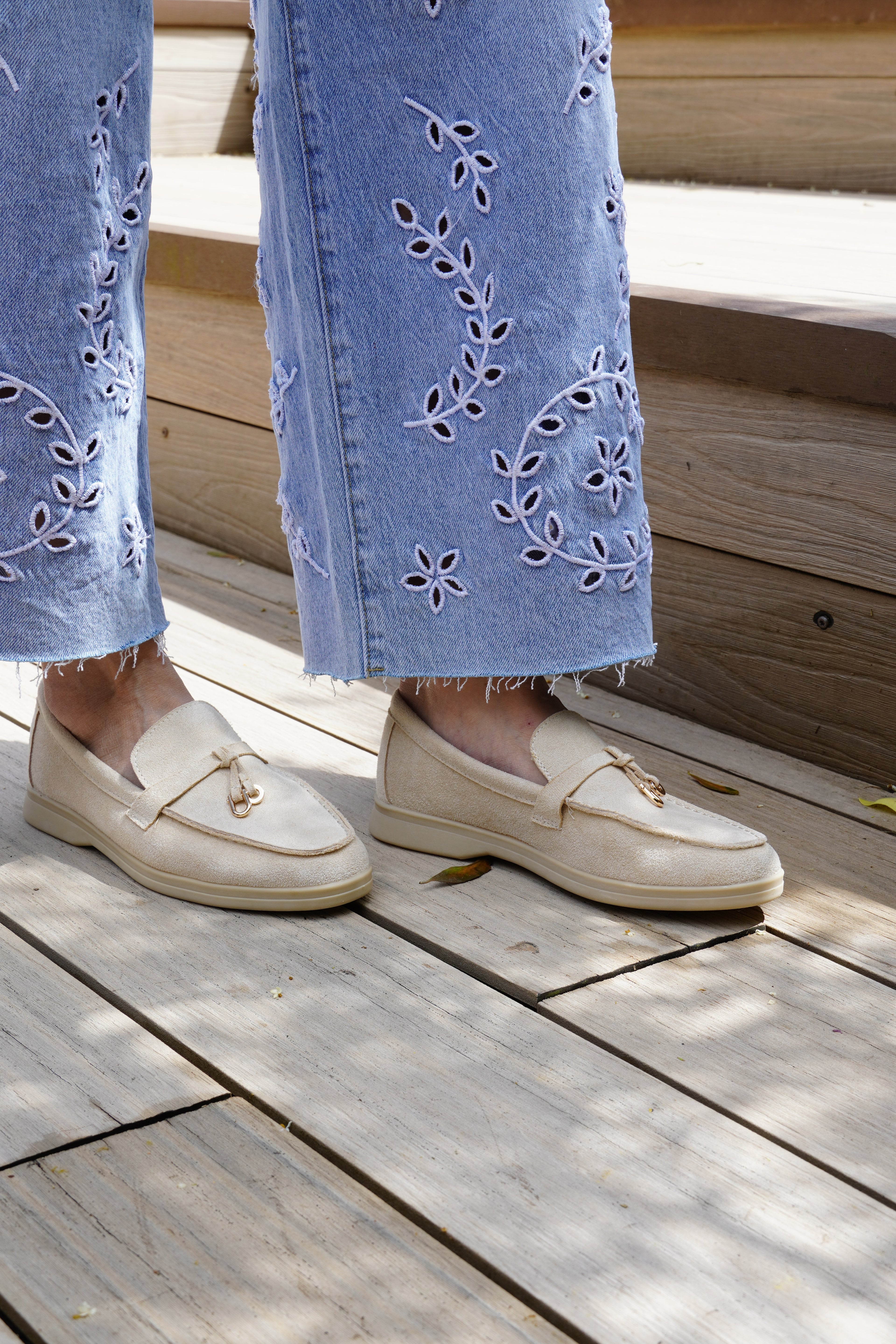 mocassins beiges | ref 0039