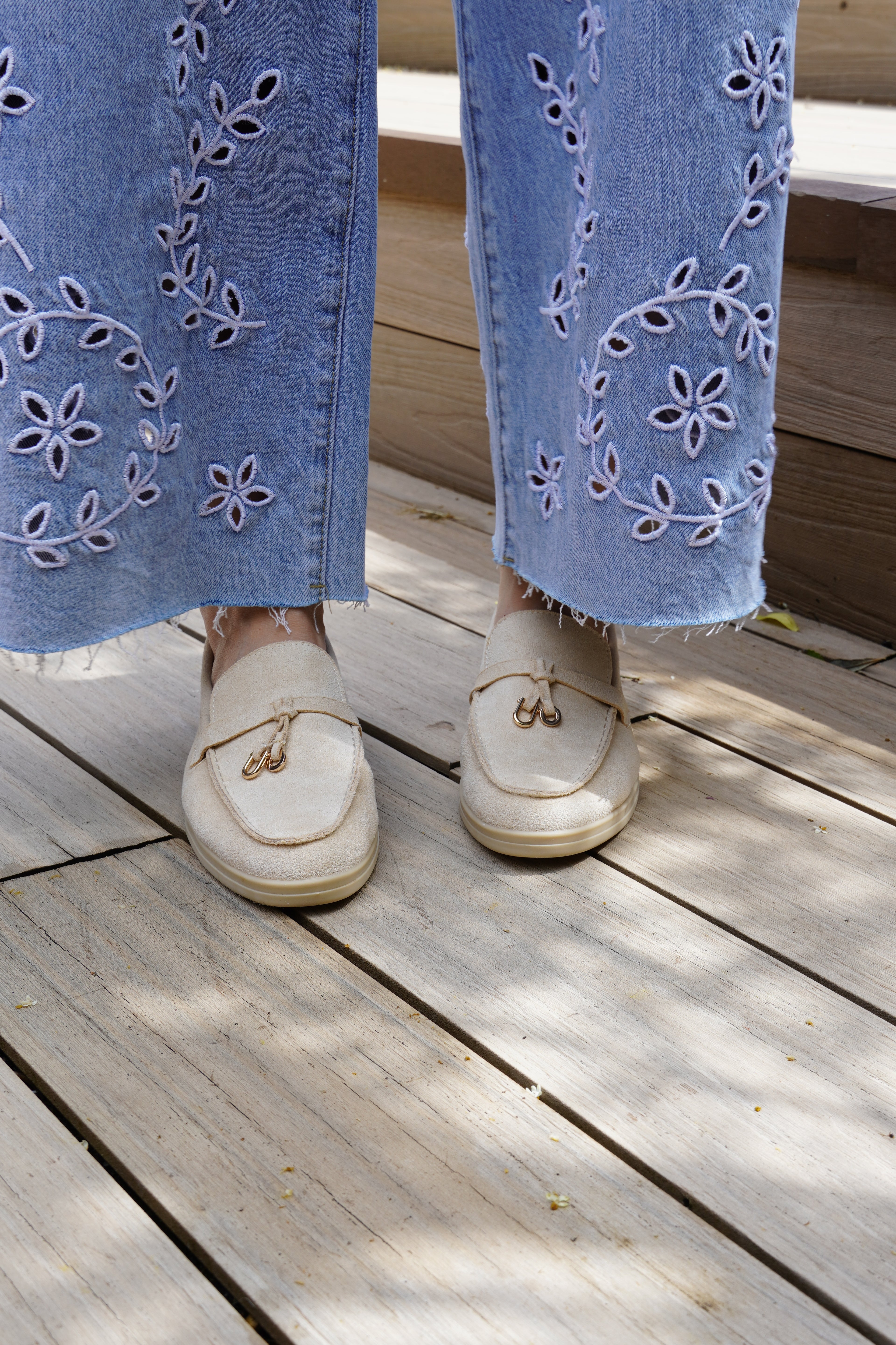 mocassins beiges | ref 0039