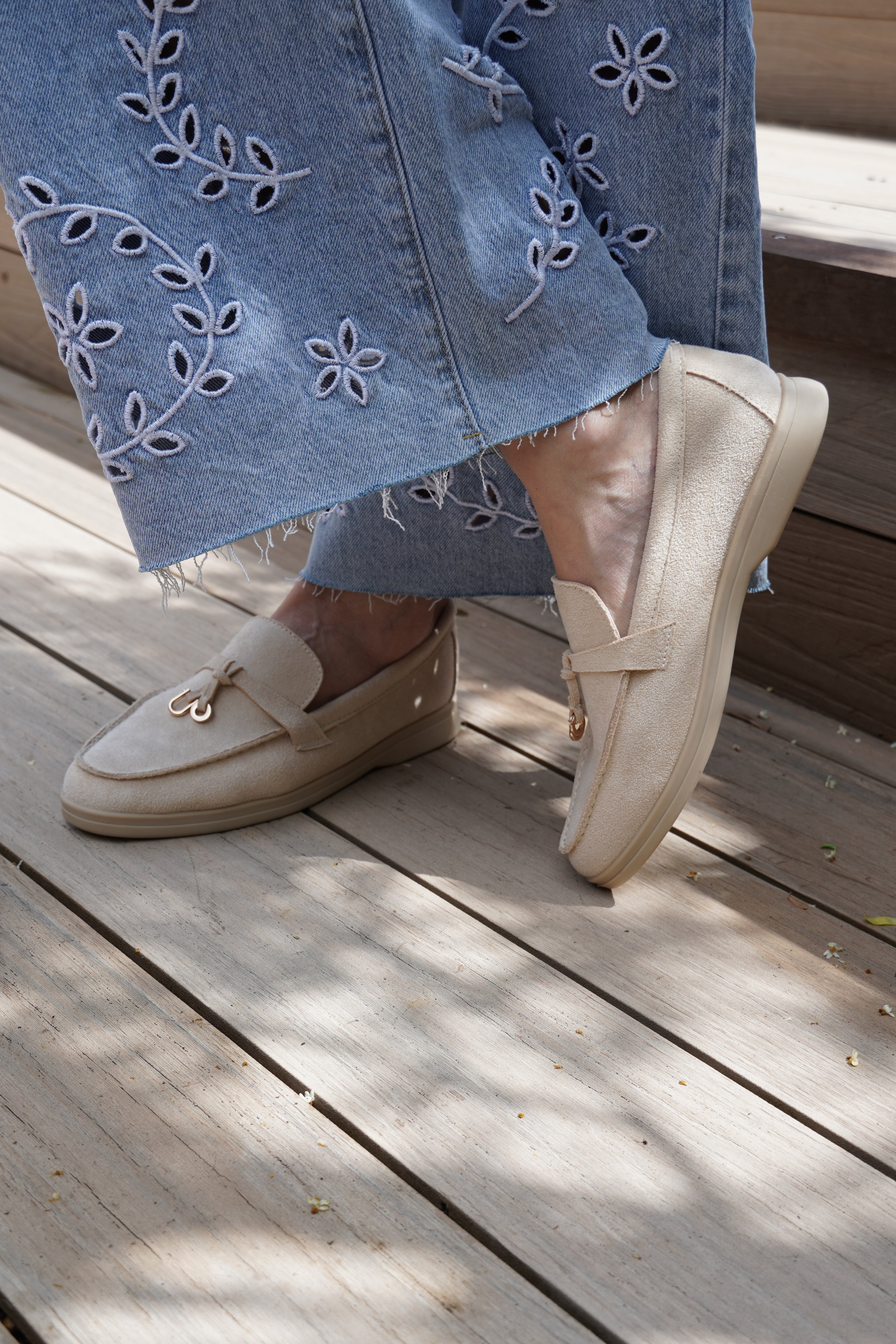 mocassins beiges | ref 0039