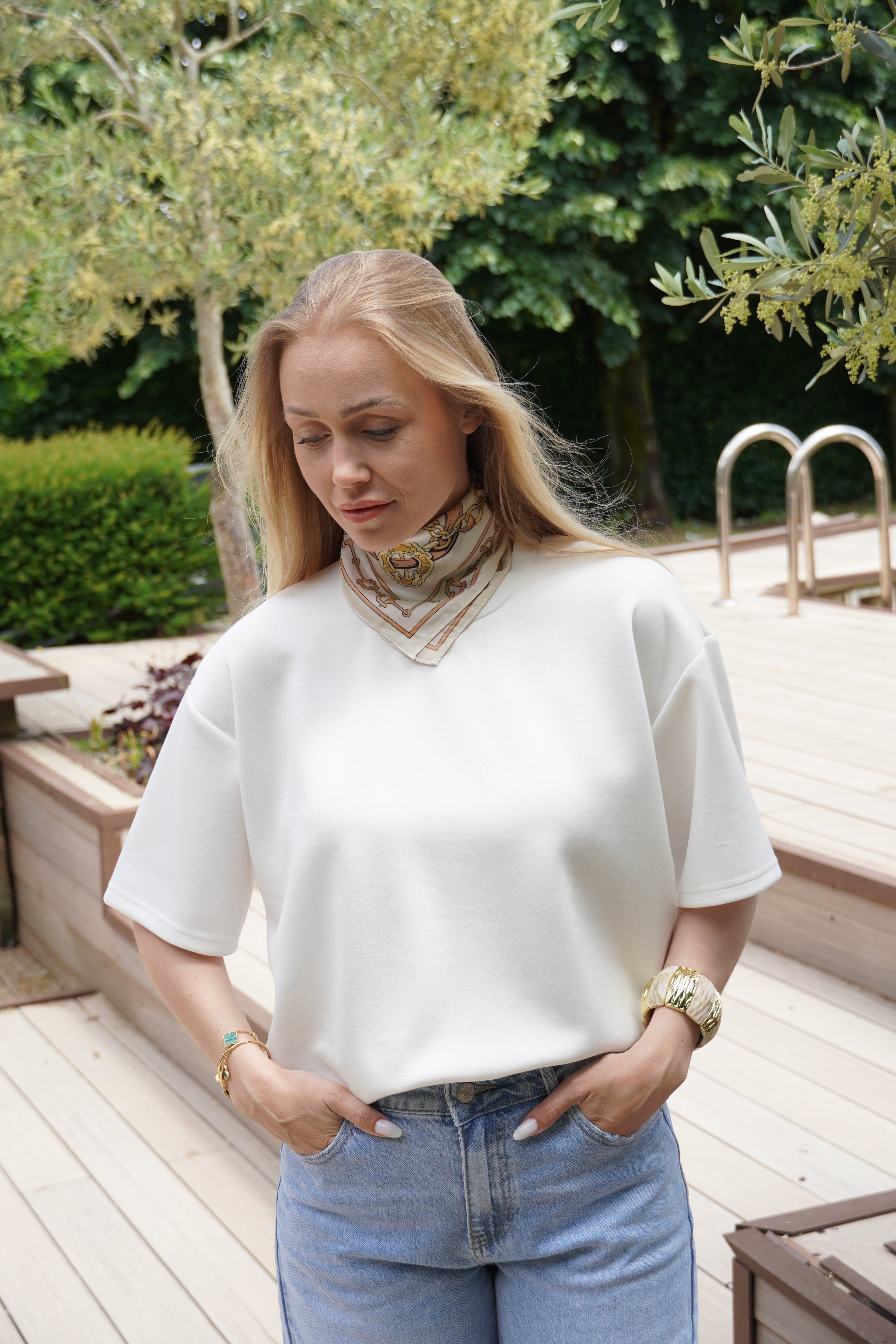 carré de soie foulard | ref 0041