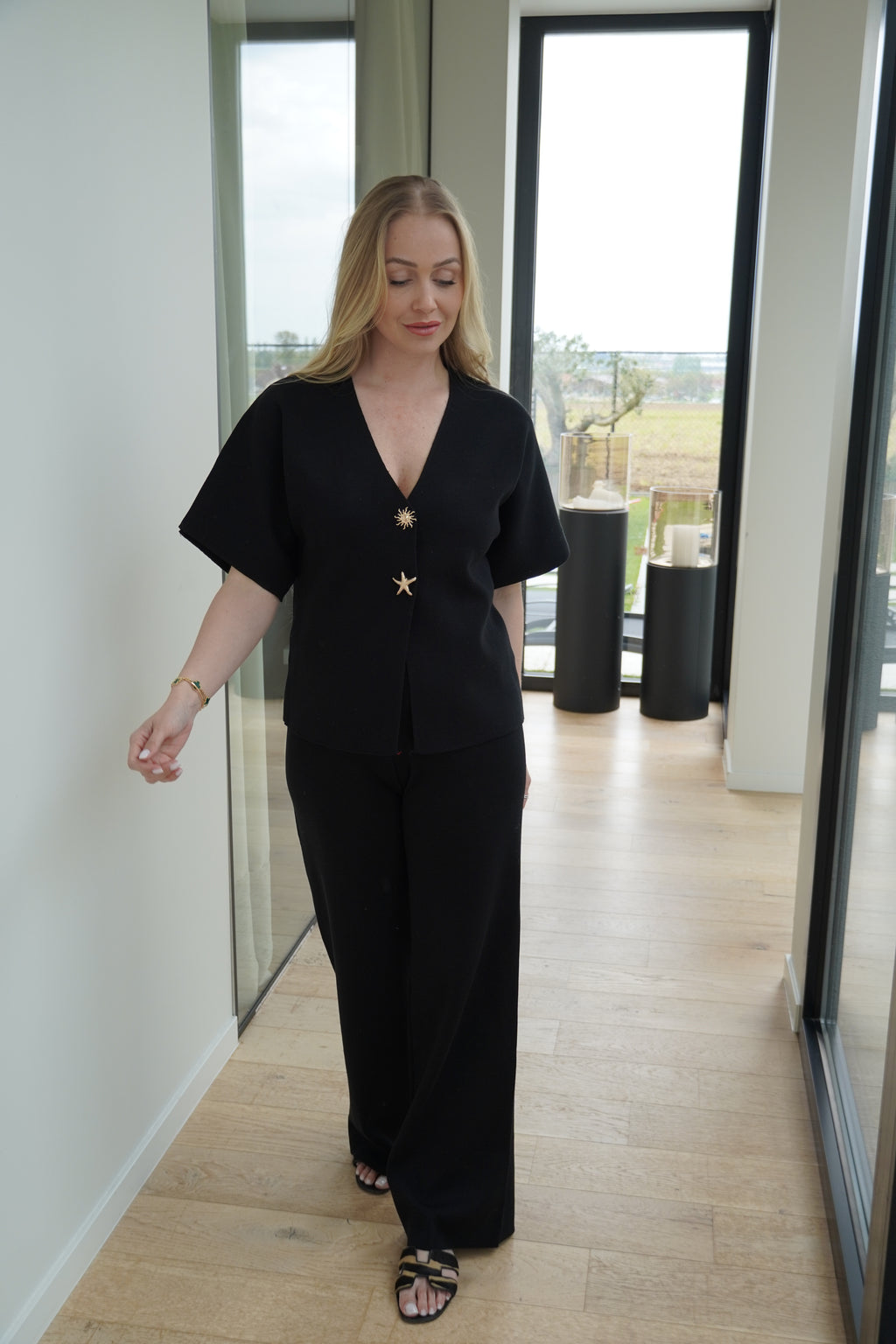 ensemble coquillage noir | ref 0019