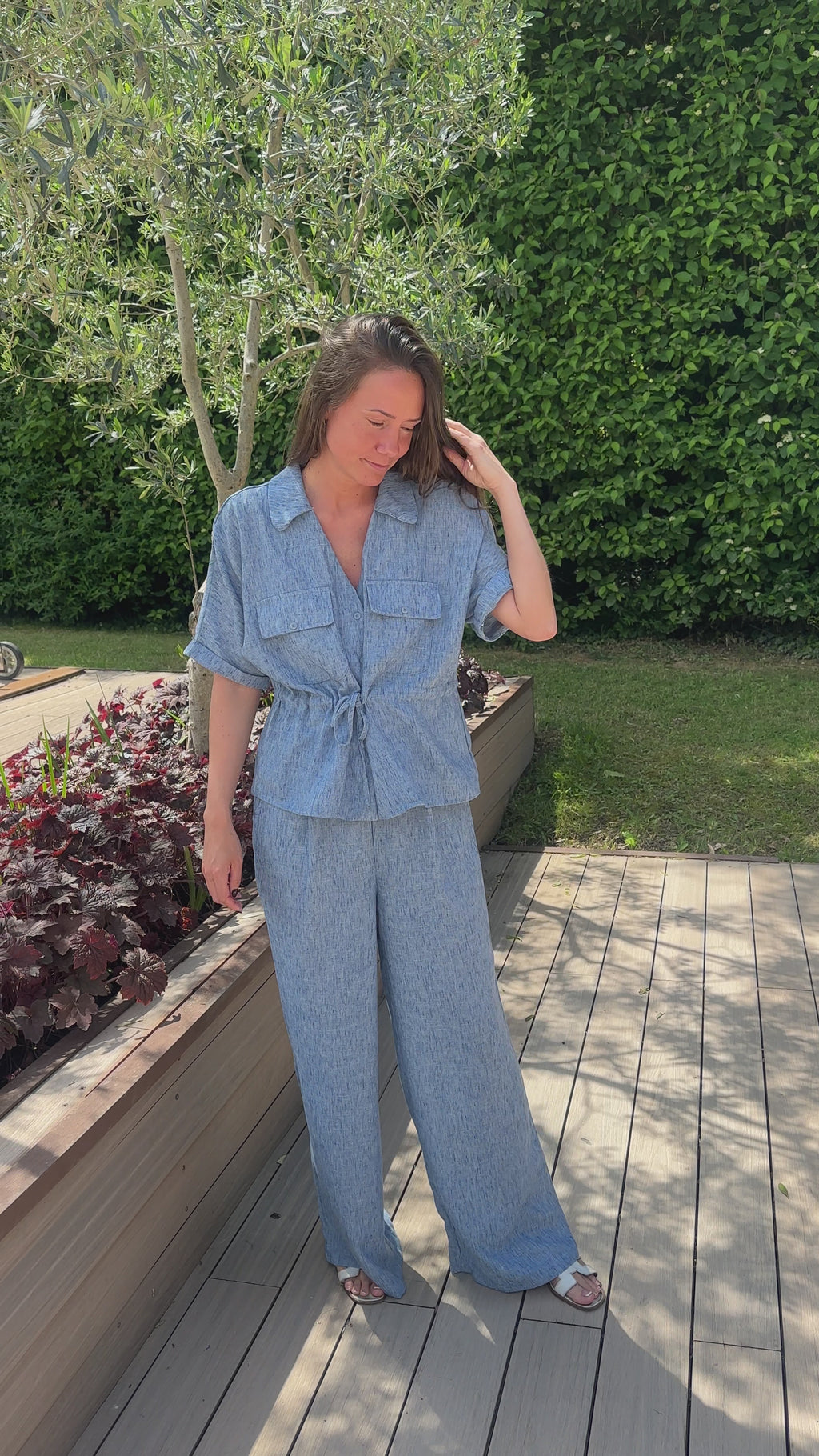 ensemble bleu chiné ref | 0026